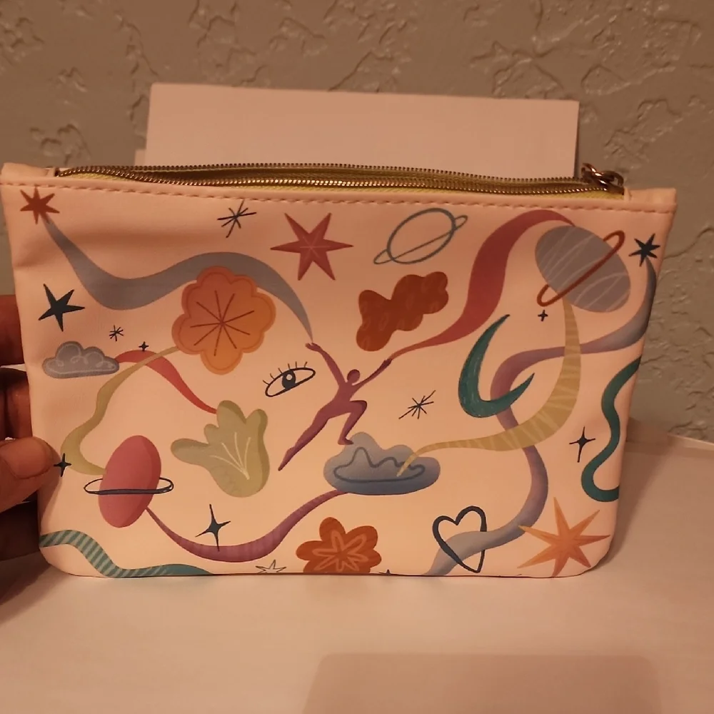 Ipsy Multicolor Cosmic Design Pouch